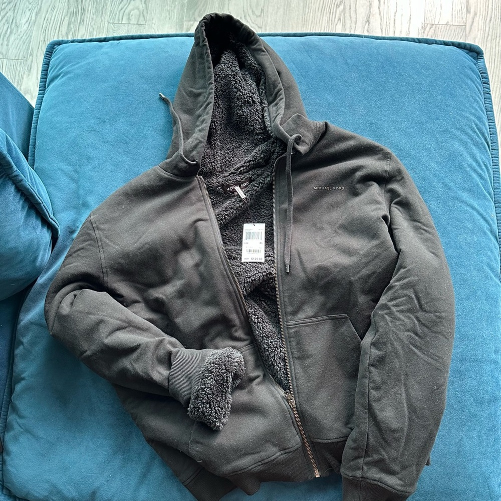 Super cozy MK zip up hoodie